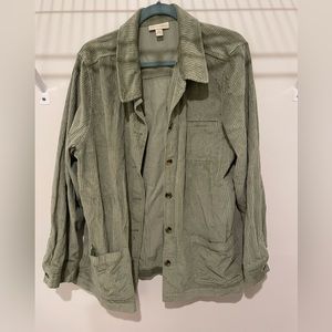 XL Green Cordoury Jacket